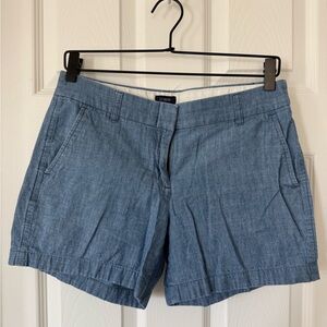J.Crew Women's Blue Denim Shorts